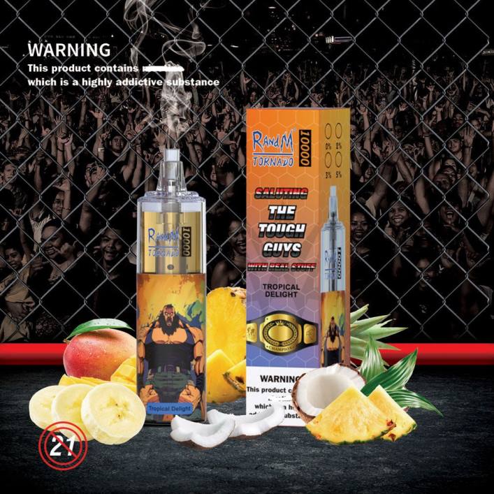 Tornado Vape Preis | RandM Tornado 00P2108 10000 Airflow Control Vape-Gerät 1St Erdbeerwassermelone